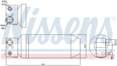 NISSENS 95113 — Осушитель кондиционера