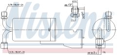 NISSENS 95120 — Осушитель кондиционера