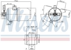 NISSENS 95234 — Осушитель кондиционера