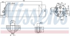NISSENS 95240 — Осушитель кондиционера