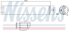 NISSENS 95241 — Осушитель кондиционера