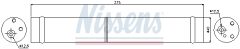 NISSENS 95312 — Filtru deshidrator aer condiționat