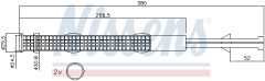 NISSENS 95359 — Осушитель кондиционера