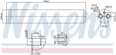 NISSENS 95452 — Осушитель кондиционера