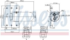 NISSENS 95508 — Осушитель кондиционера