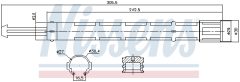 NISSENS 95514 — Filtru deshidrator aer condiționat