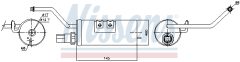 NISSENS 95529 — Filtru deshidrator aer condiționat