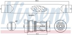 NISSENS 95566 — Осушитель кондиционера