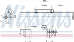 NISSENS 95621 — Осушитель кондиционера