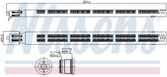 NISSENS 95745 — Filtru deshidrator aer condiționat