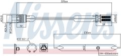 NISSENS 95780 — Осушитель кондиционера