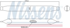 NISSENS 95791 — Filtru deshidrator aer condiționat