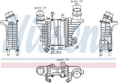 NISSENS 961321 — Intercooler