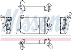 NISSENS 961363 — Intercooler