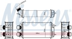 NISSENS 961367 — Intercooler