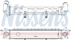 NISSENS 961489 — Intercooler