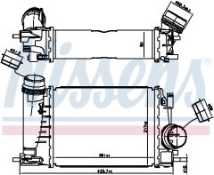 NISSENS 961521 — Intercooler