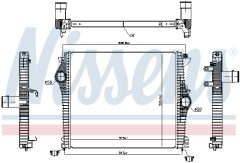 NISSENS 961532 — Intercooler