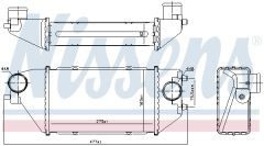 NISSENS 96231 — Intercooler