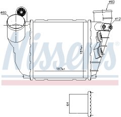 NISSENS 96488 — Интеркулер