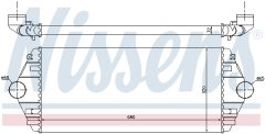 NISSENS 96849 — Intercooler
