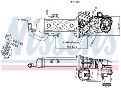 NISSENS 98178 — Клапан EGR
