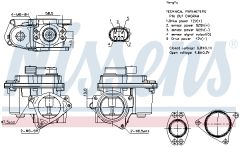 NISSENS 98192 — Клапан EGR