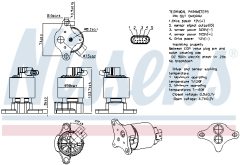 NISSENS 98206 — Supapă EGR