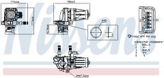 NISSENS 98407 — Клапан EGR
