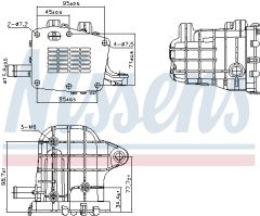 NISSENS 989481 — Радиатор EGR
