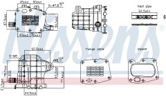 NISSENS 989493 — Радиатор EGR