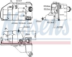 NISSENS 996061 — Vas de expansiune