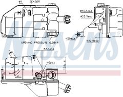 NISSENS 996062 — Vas de expansiune