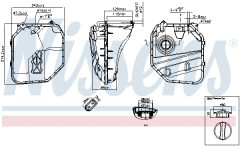 NISSENS 996154 — Vas de expansiune