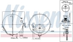 NISSENS 996186 — Vas de expansiune