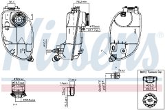 NISSENS 996265 — Расширительный бачок