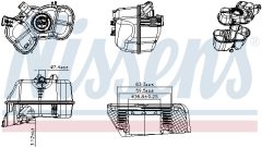 NISSENS 996448 — Расширительный бачок