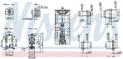 NISSENS 999446 — Supapă de expansiune aer condiționat