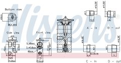 NISSENS 999465 — Supapă de expansiune aer condiționat