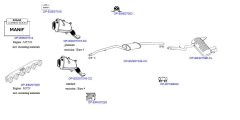 OPTIMAL OP-EXSBW101 — Выхлопная система в сборе