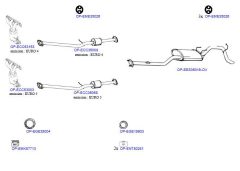 OPTIMAL OP-EXSNS352 — Sistem de evacuare complet