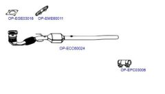 OPTIMAL OP-EXSST281 — Выхлопная система в сборе