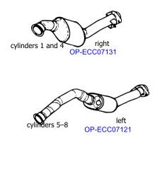 OPTIMAL OP-EXSBW094 — Выхлопная система в сборе