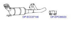 OPTIMAL OP-EXSBW121 — Выхлопная система в сборе