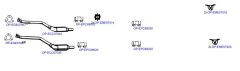 OPTIMAL OP-EXSBW275 — Выхлопная система в сборе