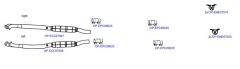 OPTIMAL OP-EXSBW276 — Выхлопная система в сборе