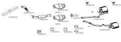 OPTIMAL OP-EXSBW352 — Выхлопная система в сборе