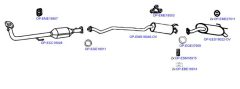 OPTIMAL OP-EXSHO162 — Sistem de evacuare complet