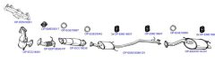 OPTIMAL OP-EXSHO205 — Sistem de evacuare complet