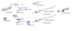 OPTIMAL OP-EXSMB057 — Sistem de evacuare complet
